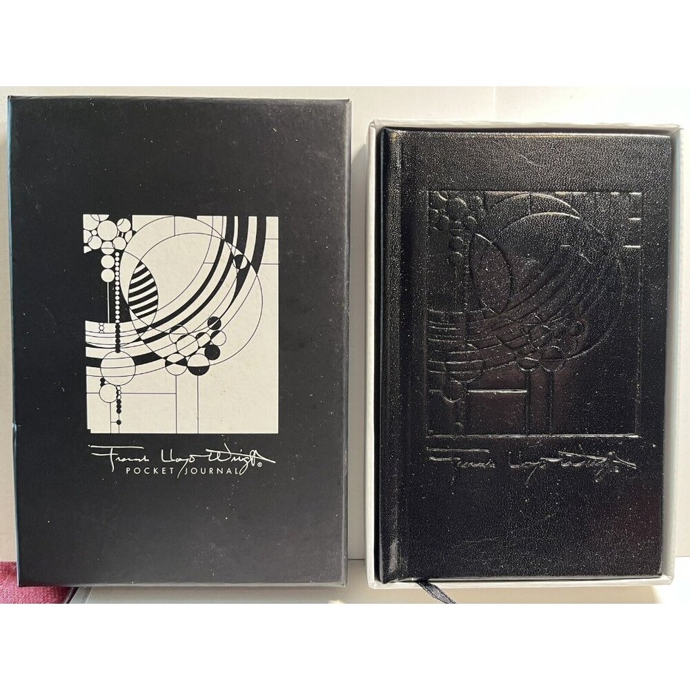 Pomegranate Frank Lloyd Wright Collection Pocket Journal 5.75"x3.75" Graph Pages